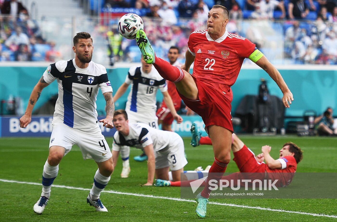 Russia Soccer Euro 2020 Finland - Russia