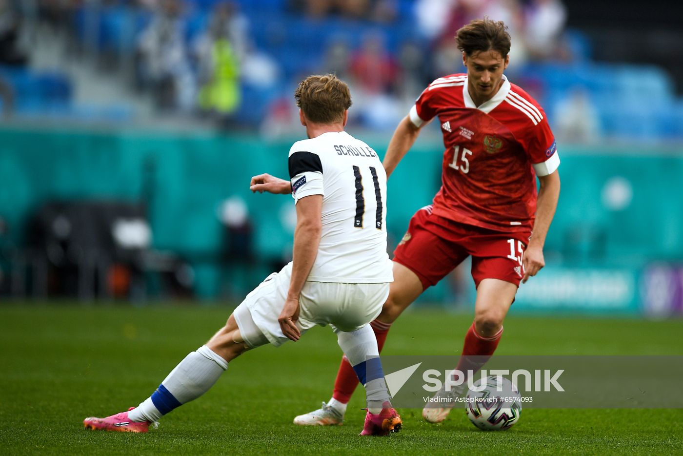 Russia Soccer Euro 2020 Finland - Russia