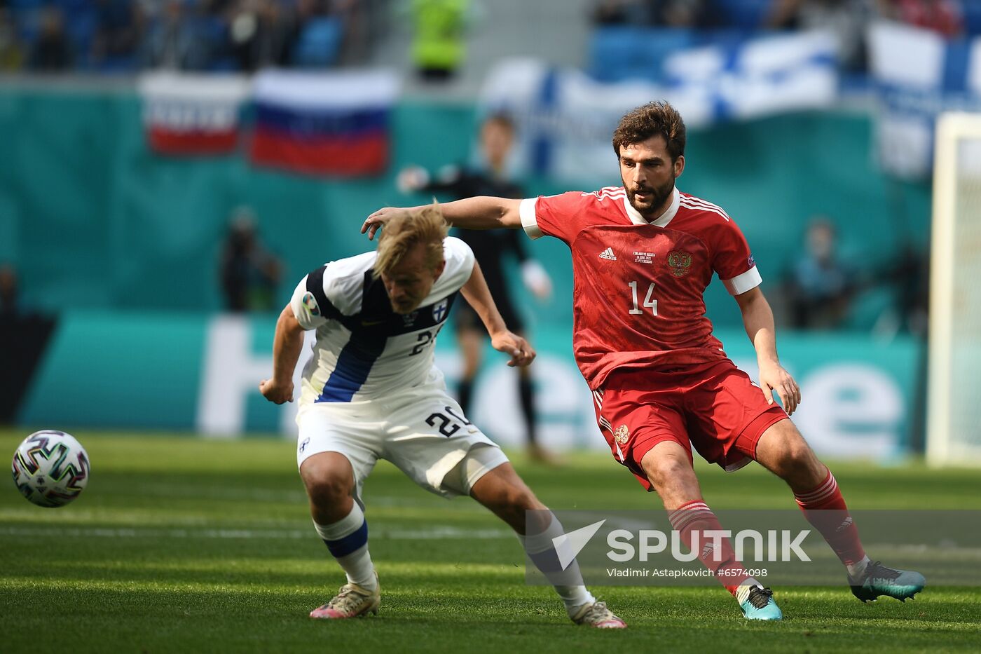 Russia Soccer Euro 2020 Finland - Russia