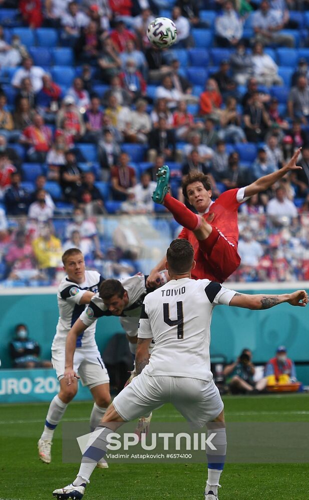 Russia Soccer Euro 2020 Finland - Russia