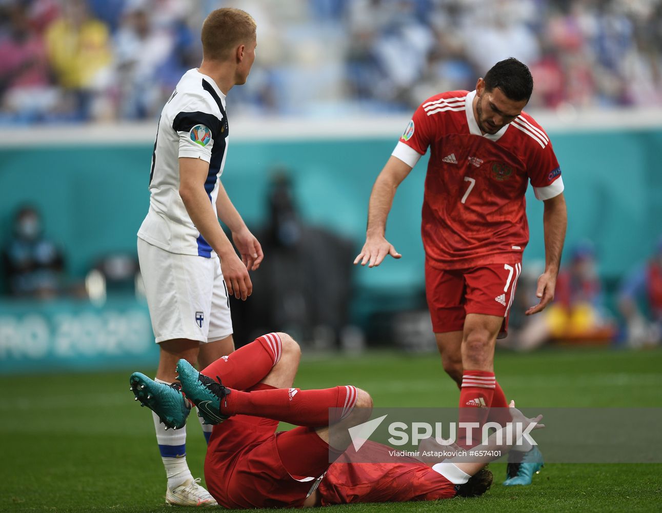 Russia Soccer Euro 2020 Finland - Russia
