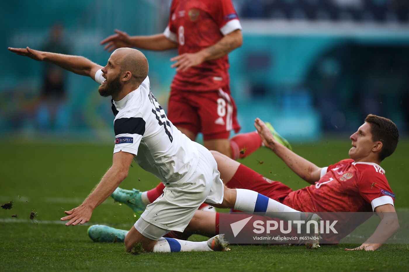 Russia Soccer Euro 2020 Finland - Russia