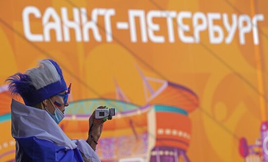 Russia Soccer Euro 2020 Finland - Russia Broadcasting
