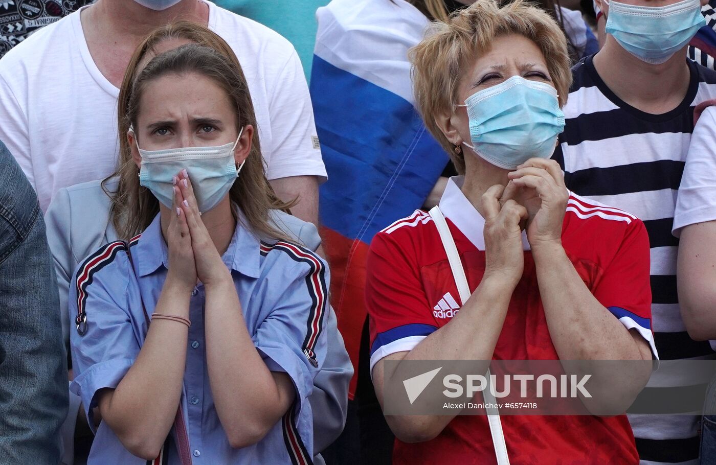 Russia Soccer Euro 2020 Finland - Russia Broadcasting