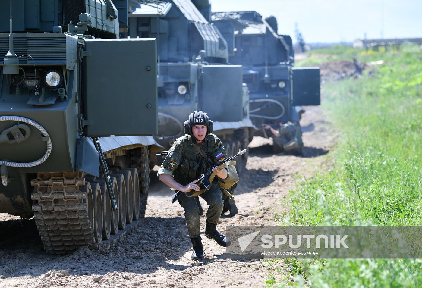 Russia Tank Division Exercises