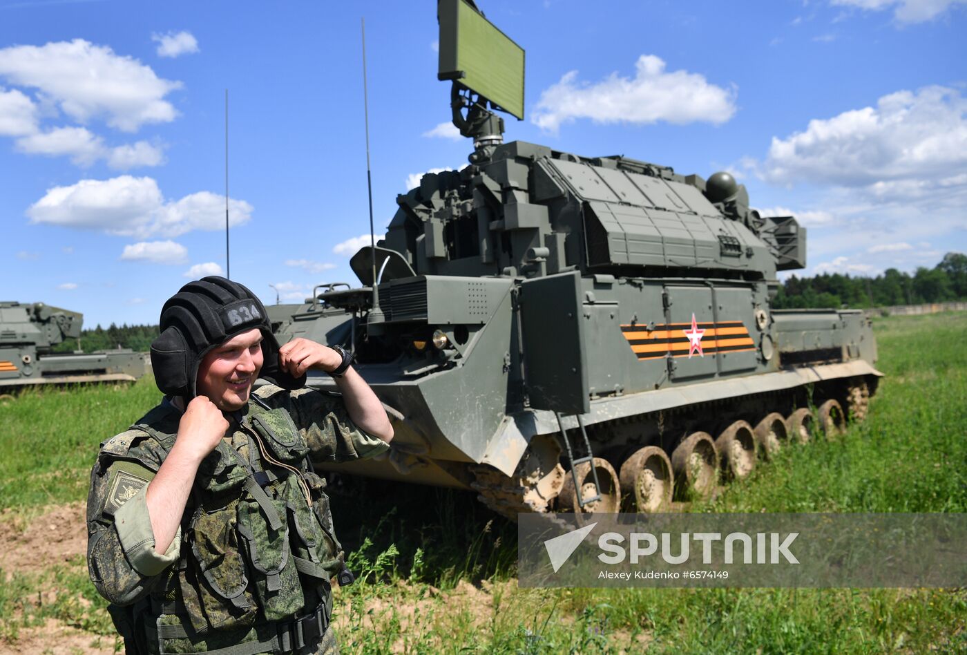 Russia Tank Division Exercises