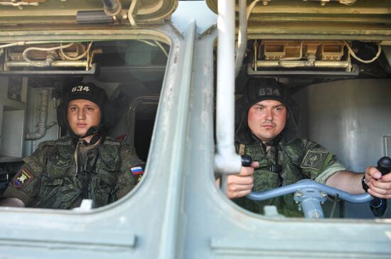 Russia Tank Division Exercises