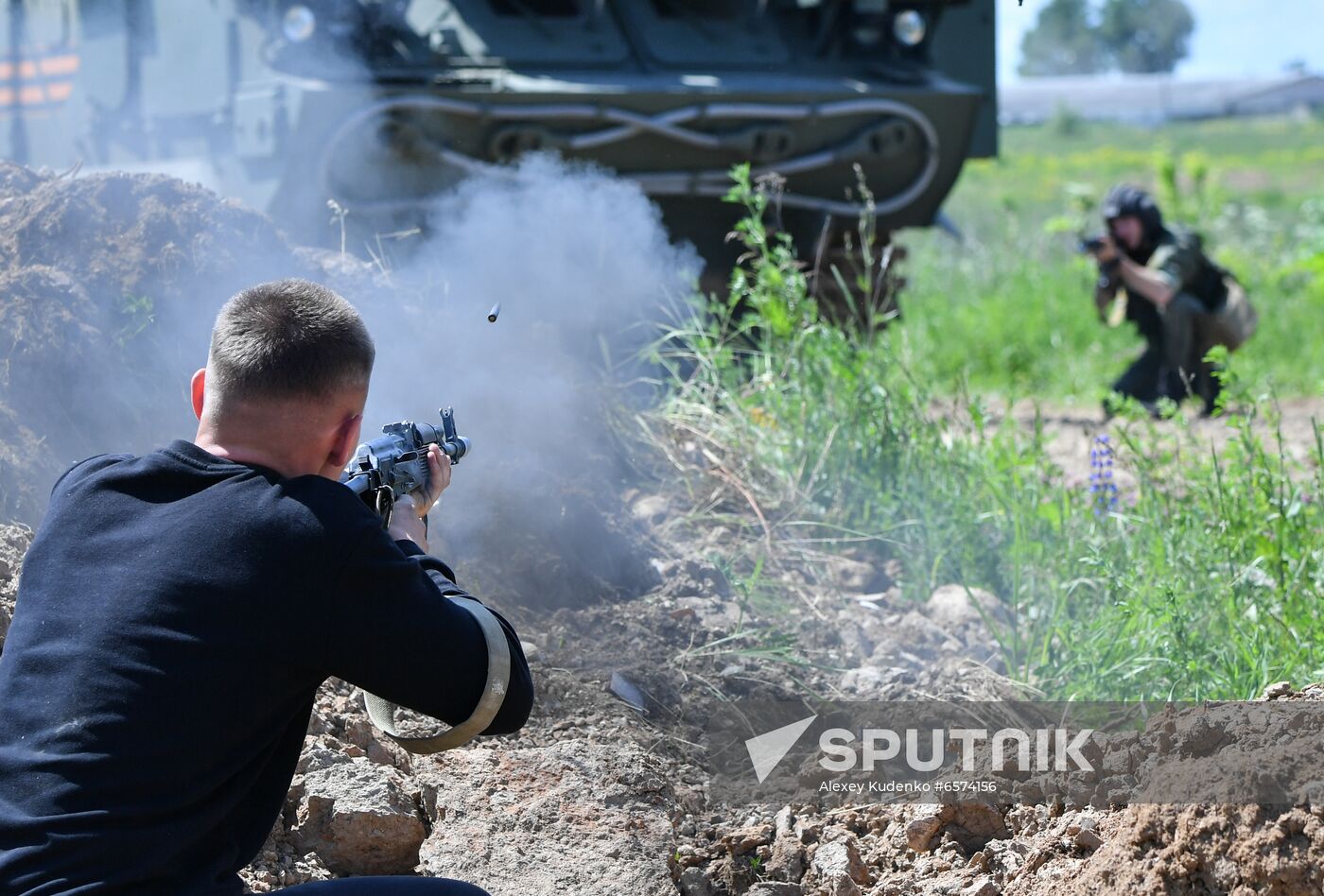 Russia Tank Division Exercises