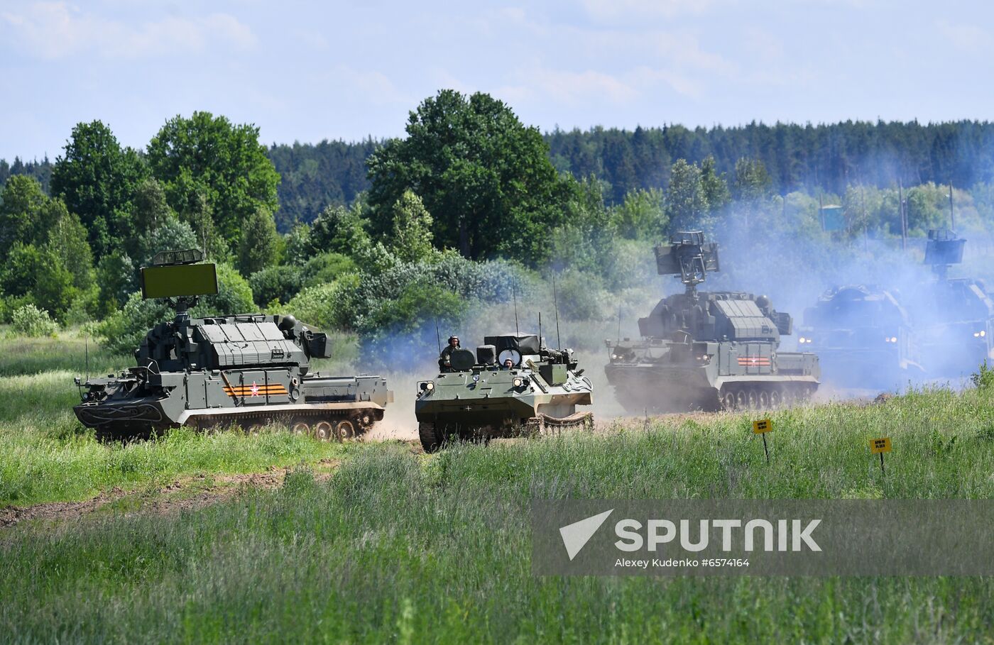 Russia Tank Division Exercises