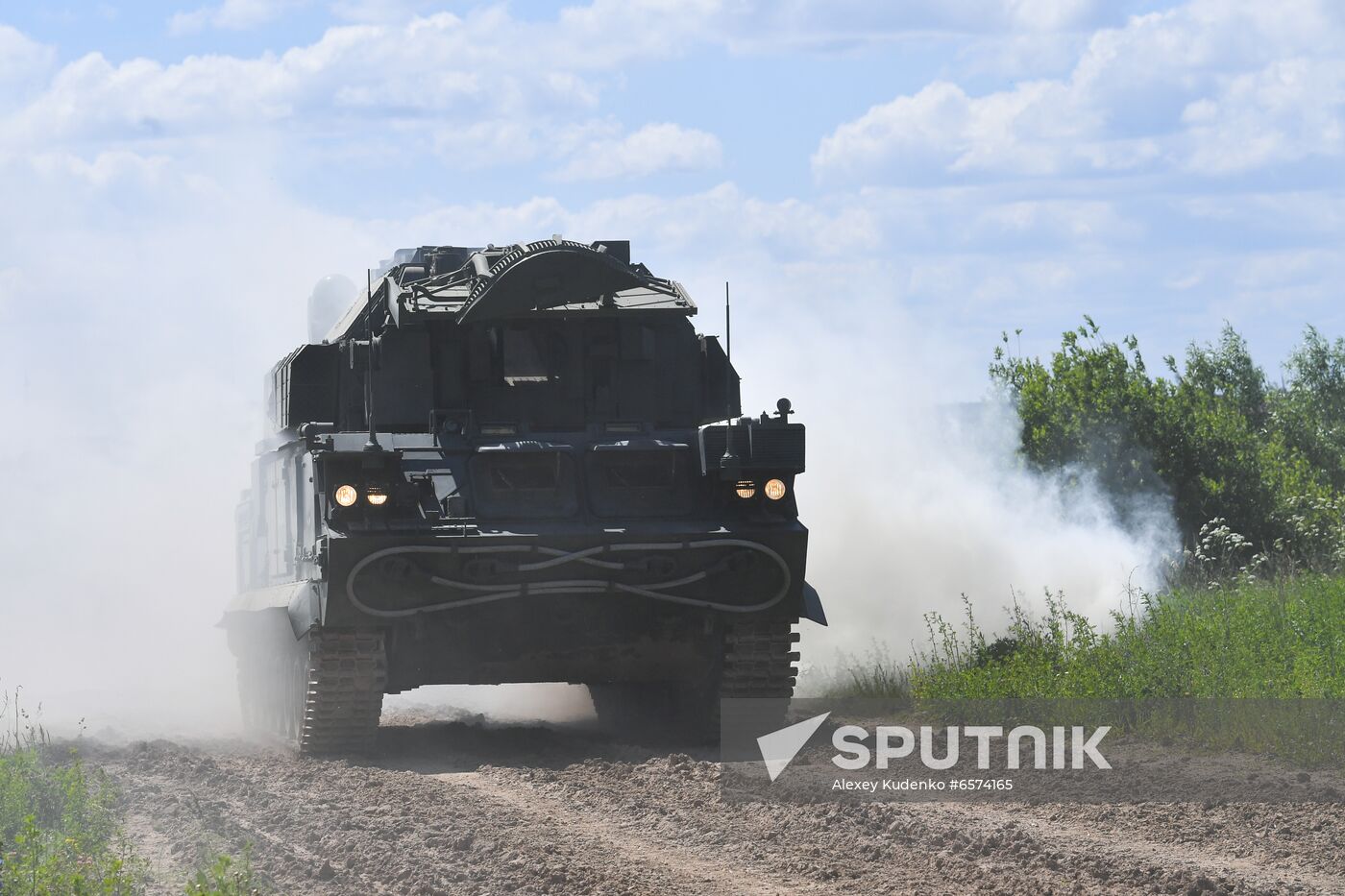 Russia Tank Division Exercises