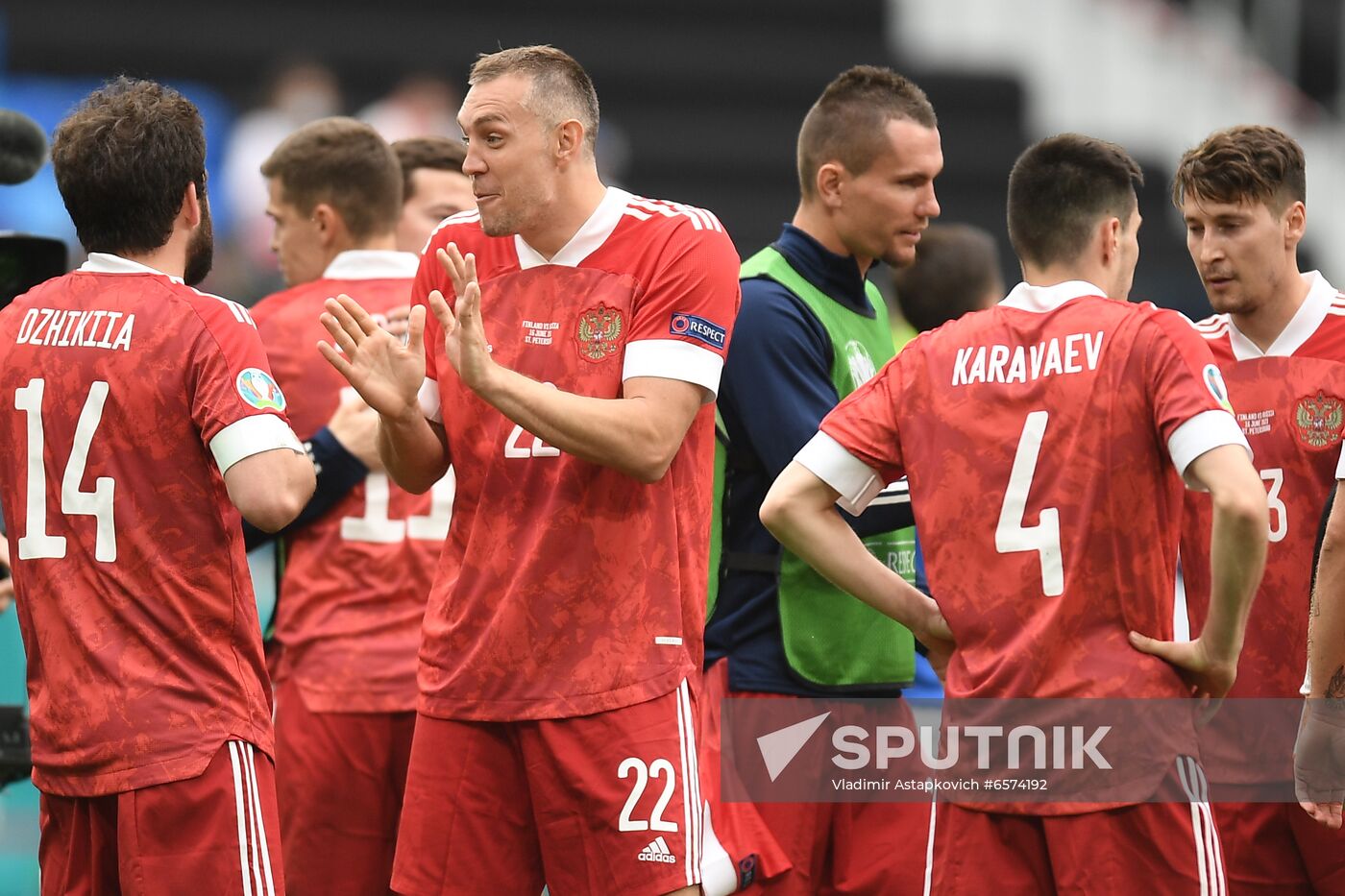 Russia Soccer Euro 2020 Finland - Russia