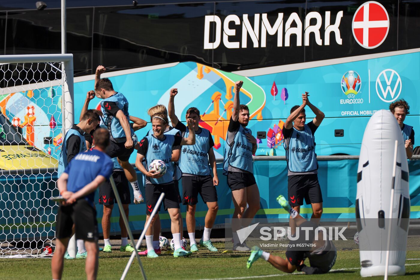 Denmark Soccer Euro 2020 Denmark Training Session