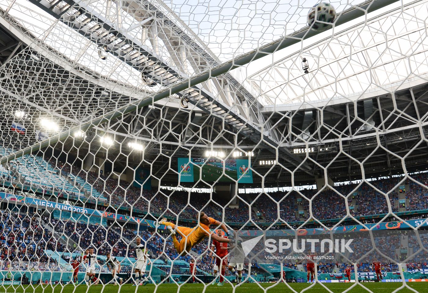 Russia Soccer Euro 2020 Finland - Russia