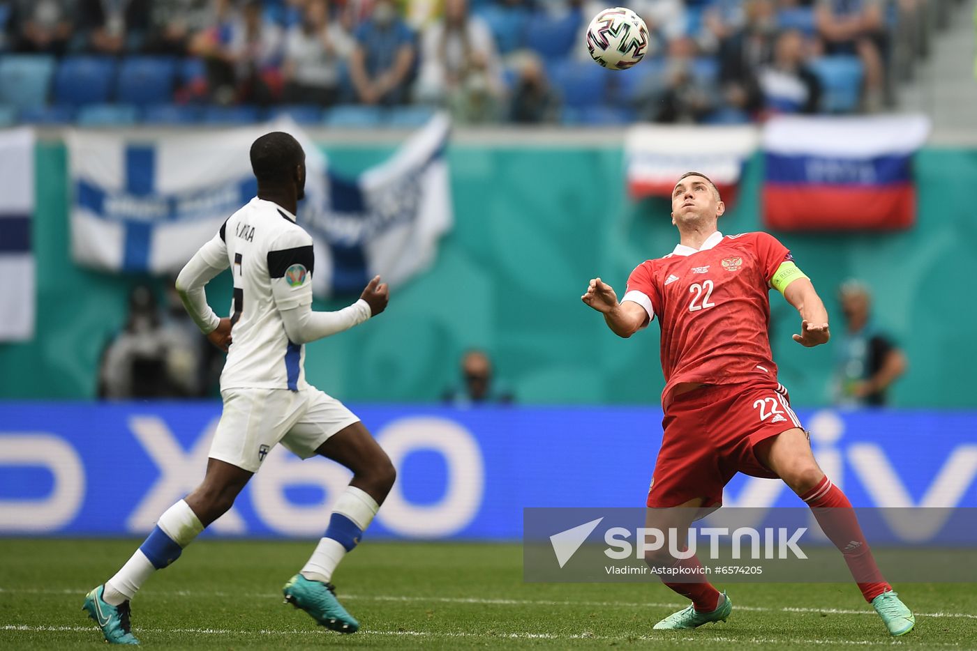 Russia Soccer Euro 2020 Finland - Russia