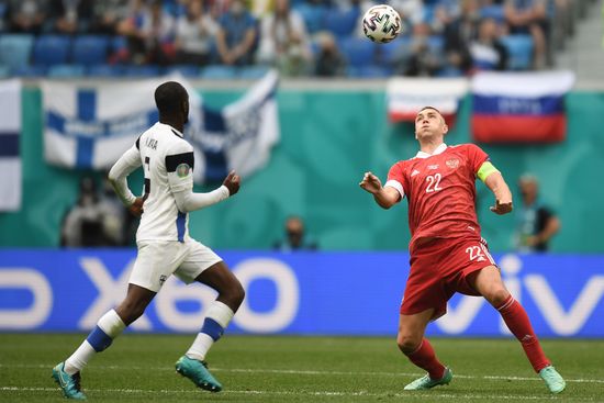 Russia Soccer Euro 2020 Finland - Russia
