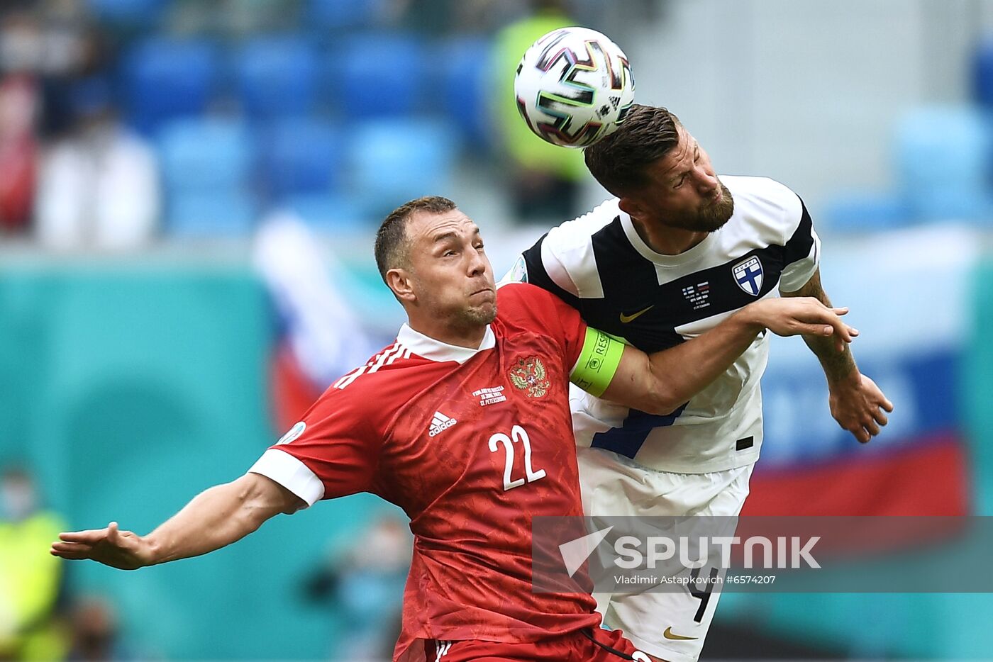 Russia Soccer Euro 2020 Finland - Russia