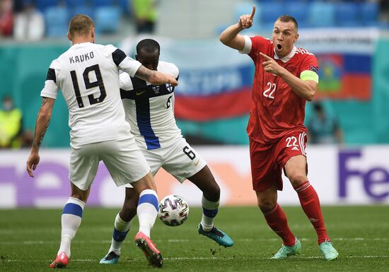 Russia Soccer Euro 2020 Finland - Russia