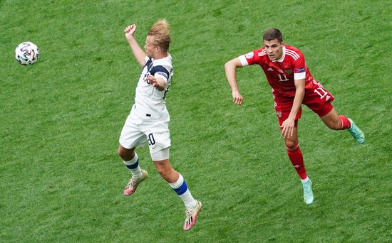 Russia Soccer Euro 2020 Finland - Russia