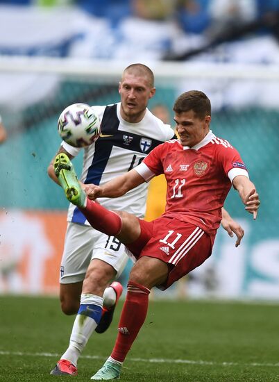 Russia Soccer Euro 2020 Finland - Russia