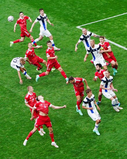 Russia Soccer Euro 2020 Finland - Russia