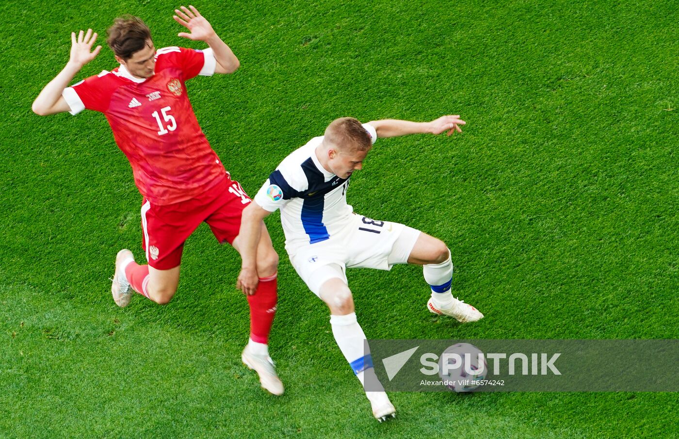 Russia Soccer Euro 2020 Finland - Russia