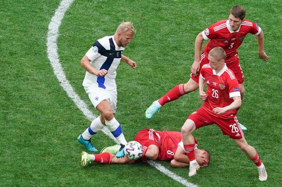 Russia Soccer Euro 2020 Finland - Russia
