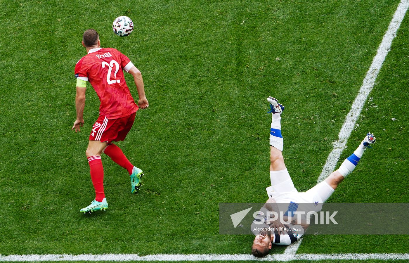 Russia Soccer Euro 2020 Finland - Russia
