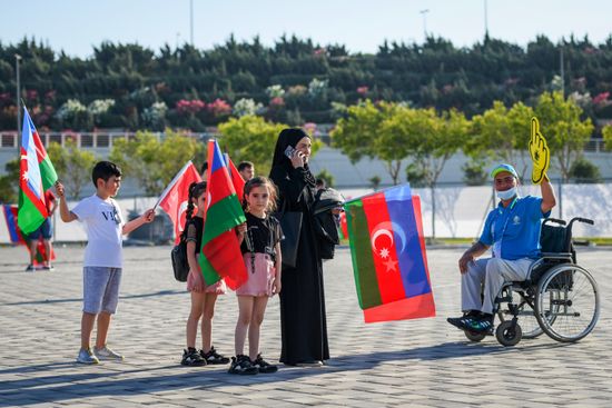 Azerbaijan Soccer Euro 2020 Turkey - Wales