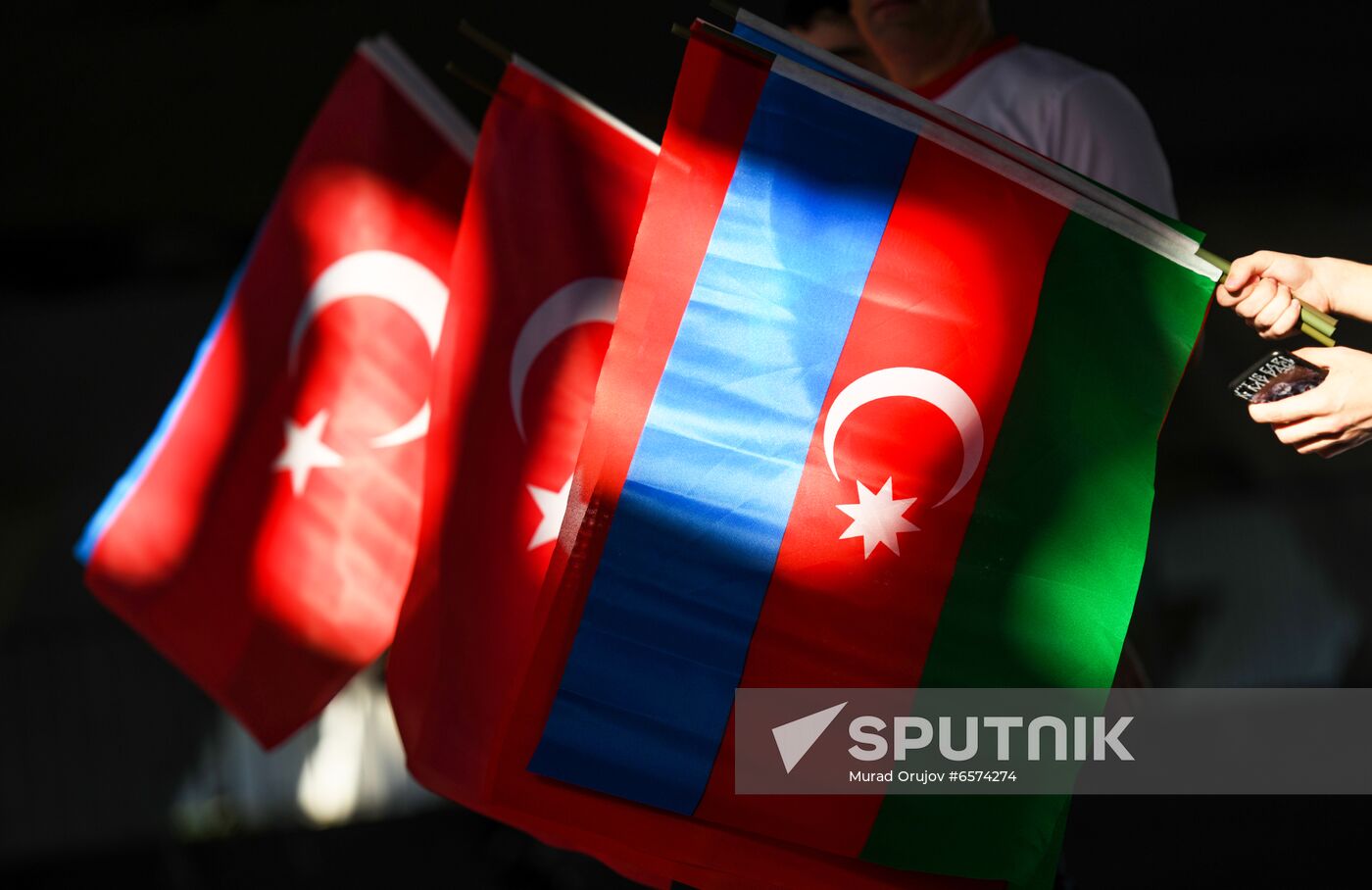 Azerbaijan Soccer Euro 2020 Turkey - Wales