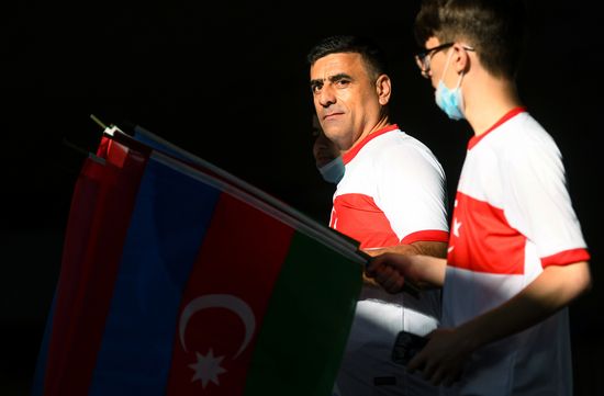 Azerbaijan Soccer Euro 2020 Turkey - Wales