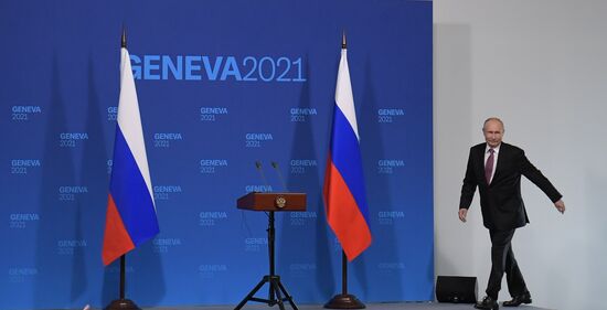 Switzerland Putin Biden Summit