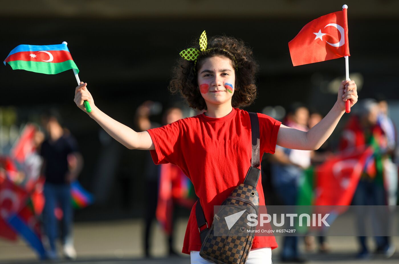 Azerbaijan Soccer Euro 2020 Turkey - Wales