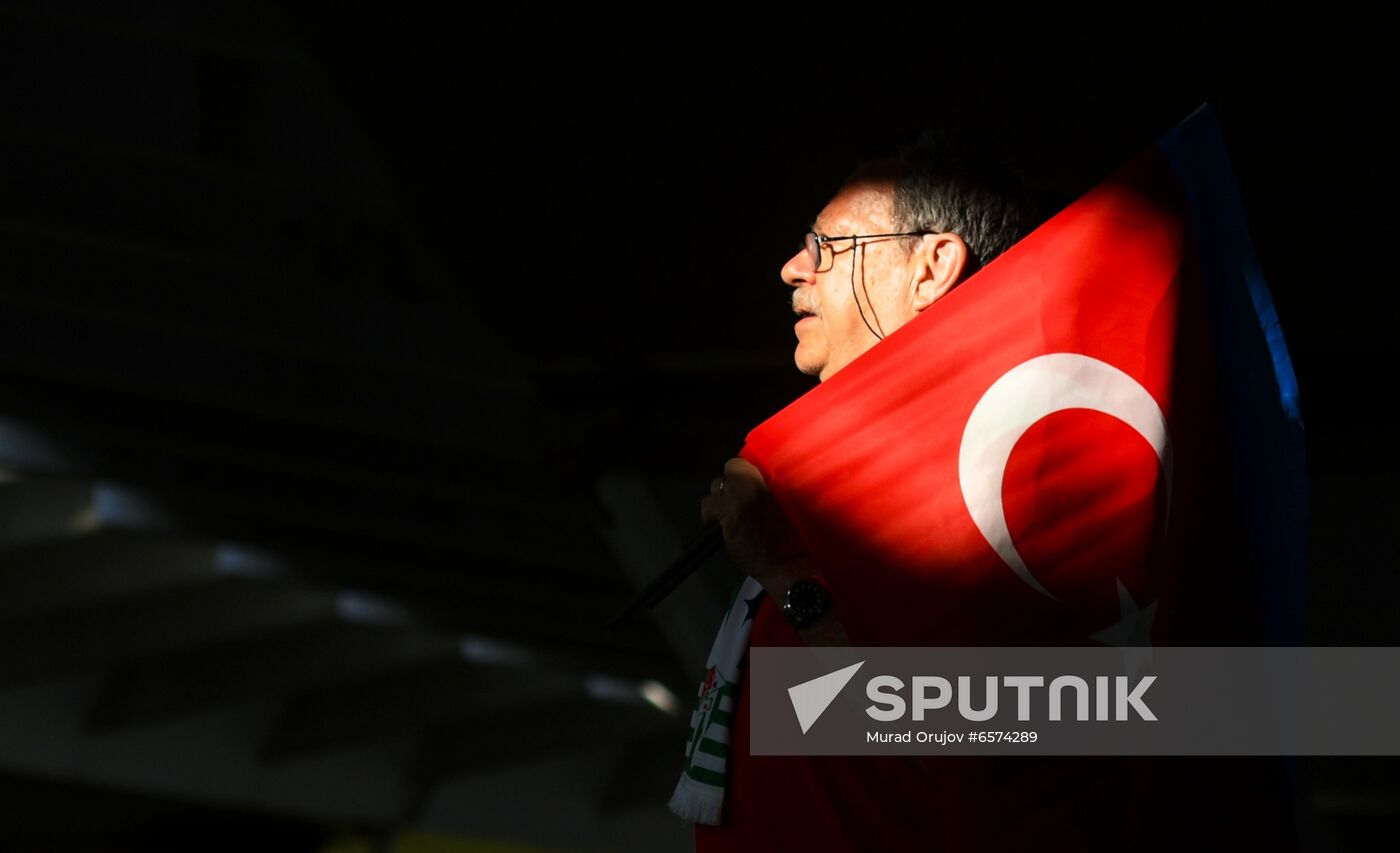 Azerbaijan Soccer Euro 2020 Turkey - Wales