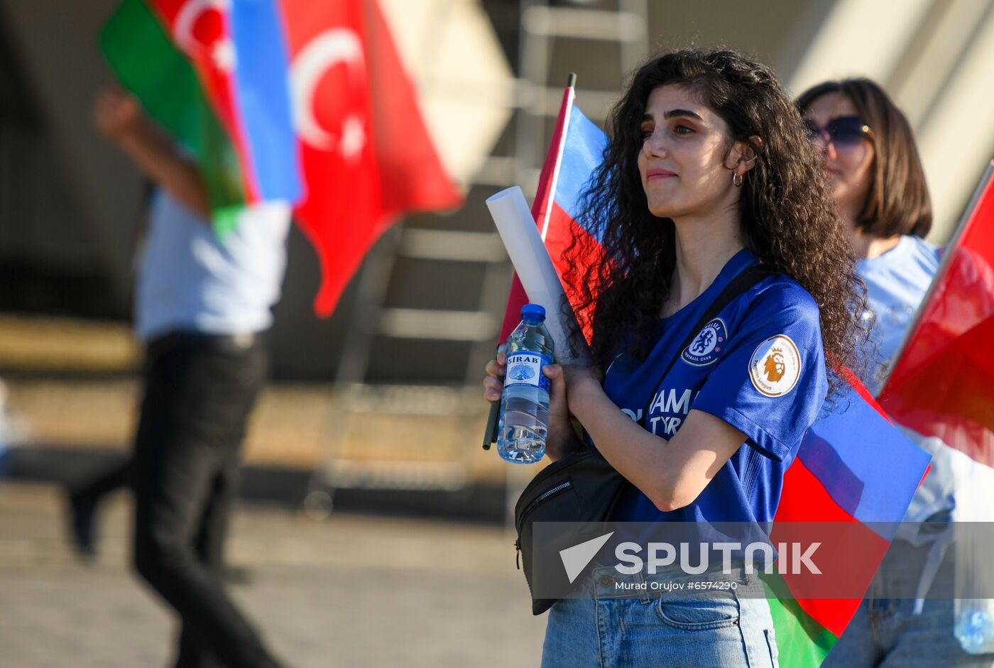 Azerbaijan Soccer Euro 2020 Turkey - Wales