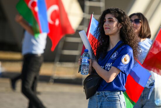 Azerbaijan Soccer Euro 2020 Turkey - Wales