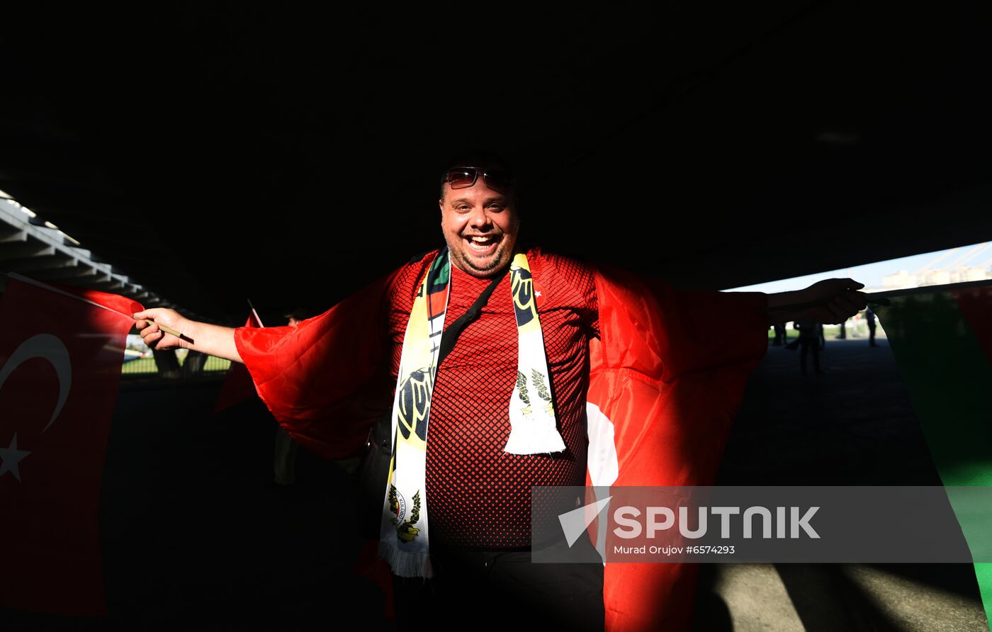 Azerbaijan Soccer Euro 2020 Turkey - Wales