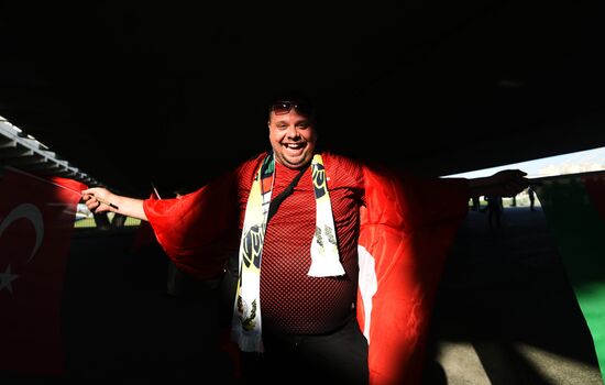 Azerbaijan Soccer Euro 2020 Turkey - Wales