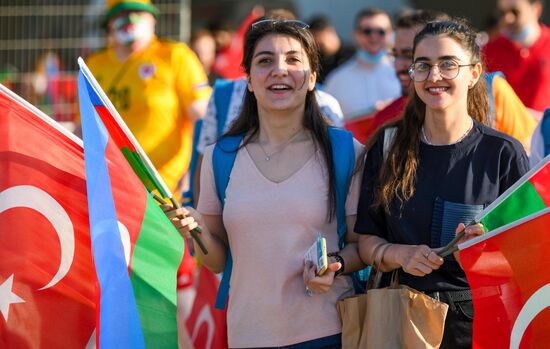 Azerbaijan Soccer Euro 2020 Turkey - Wales
