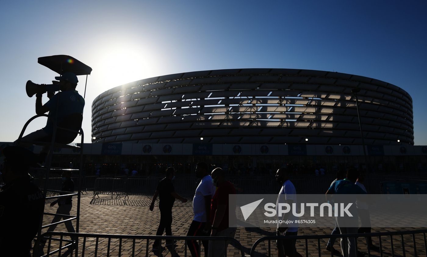 Azerbaijan Soccer Euro 2020 Turkey - Wales