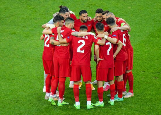 Azerbaijan Soccer Euro 2020 Turkey - Wales