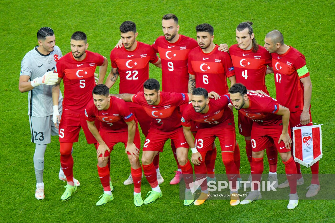 Azerbaijan Soccer Euro 2020 Turkey - Wales