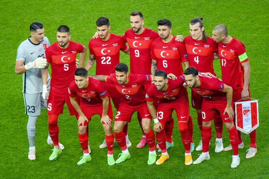 Azerbaijan Soccer Euro 2020 Turkey - Wales