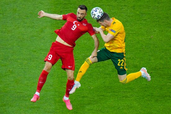 Azerbaijan Soccer Euro 2020 Turkey - Wales