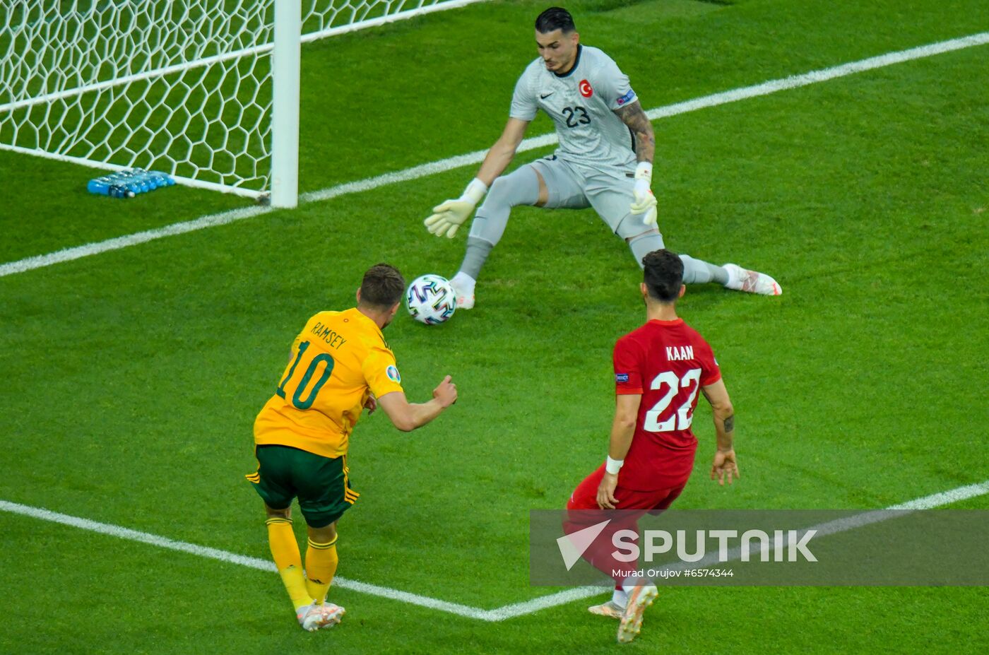 Azerbaijan Soccer Euro 2020 Turkey - Wales