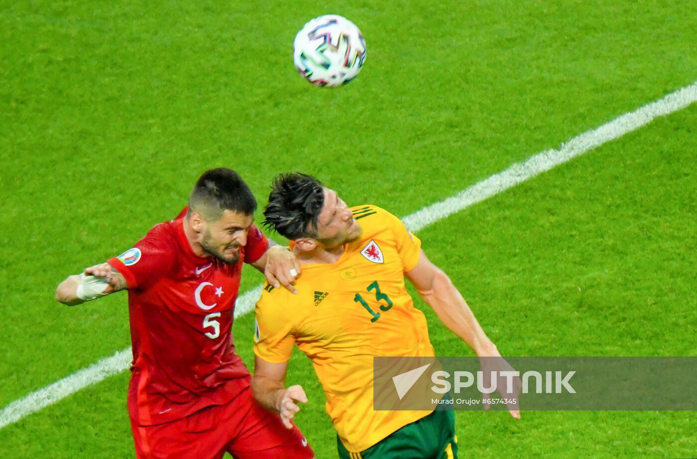 Azerbaijan Soccer Euro 2020 Turkey - Wales