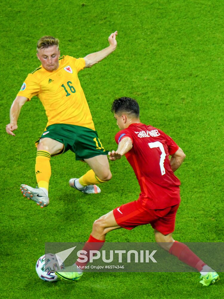 Azerbaijan Soccer Euro 2020 Turkey - Wales