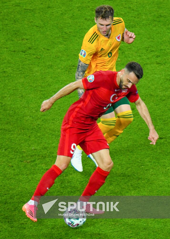 Azerbaijan Soccer Euro 2020 Turkey - Wales