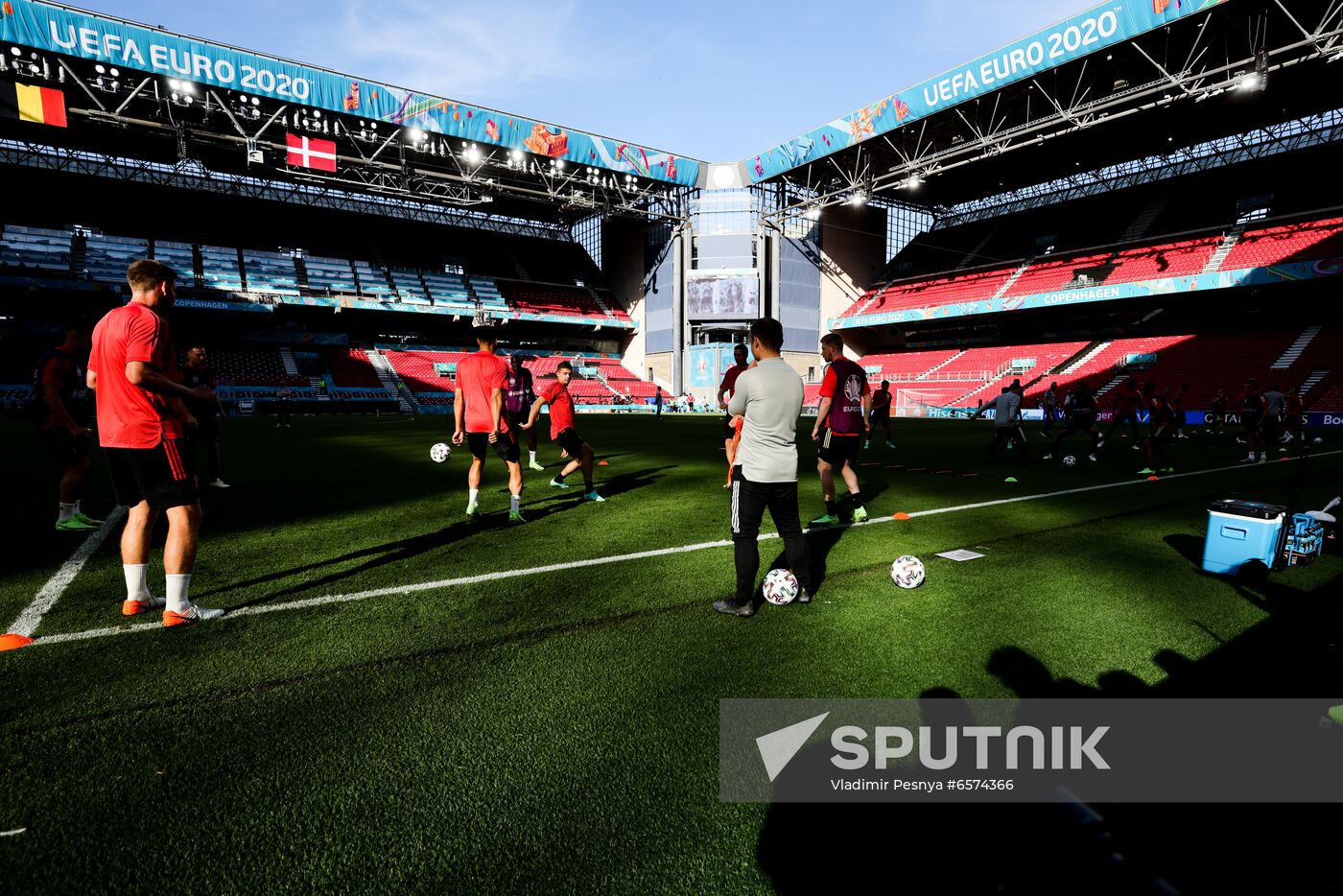 Denmark Soccer Euro 2020 Belgium Training Session