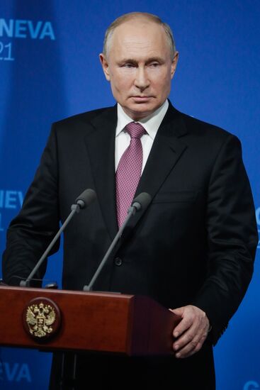 Switzerland Putin Biden Summit