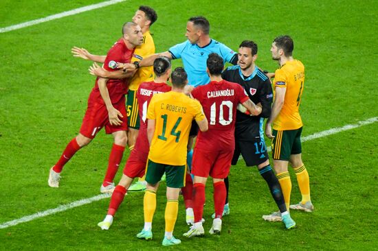 Azerbaijan Soccer Euro 2020 Turkey - Wales